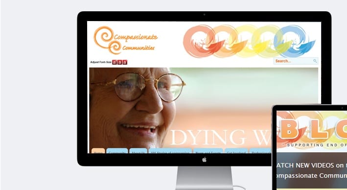 Img 2 - compassionate communities Compassionate communities bespoke joomla design