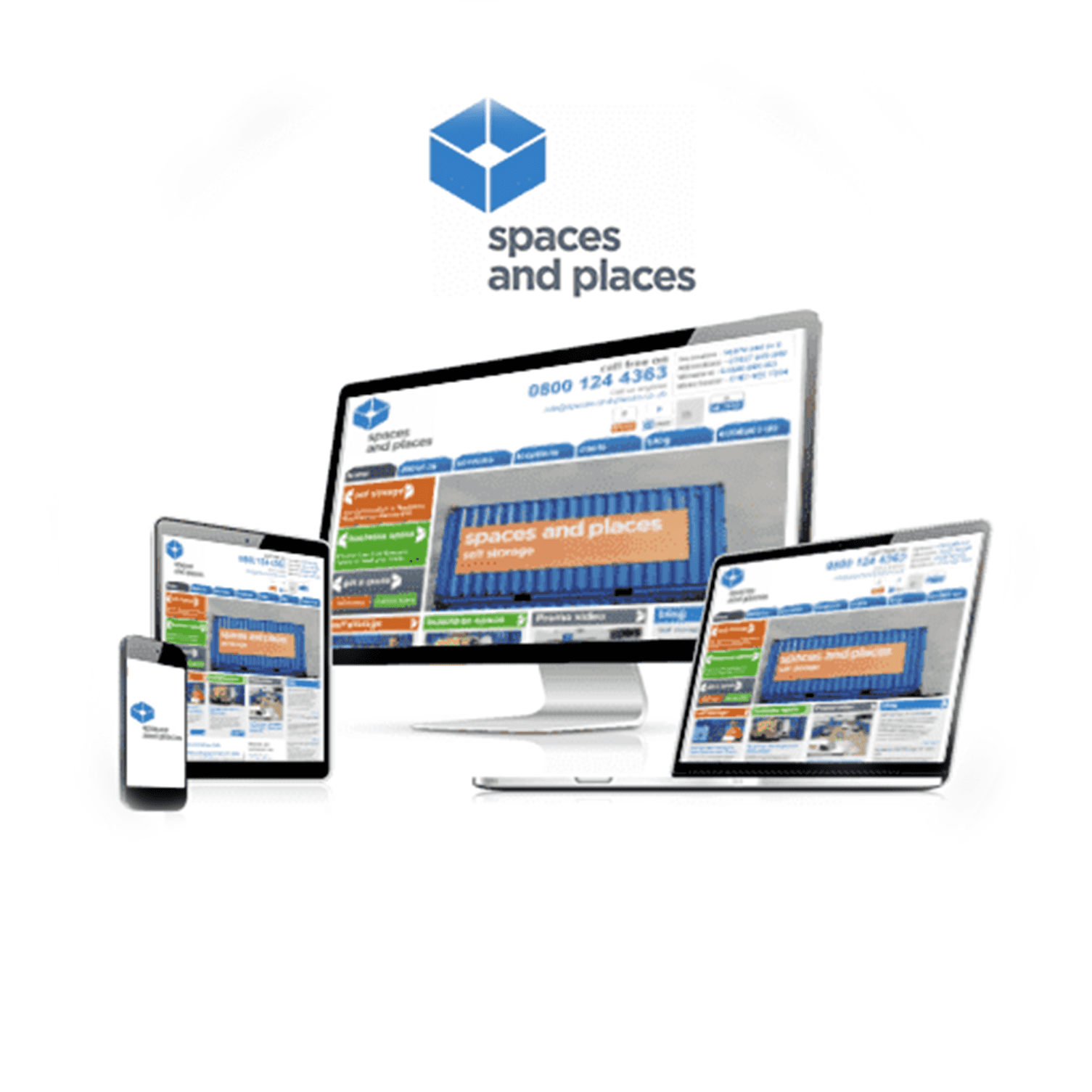 Profile mockup spaces and places - spaces and places self storage