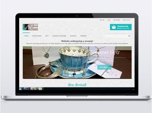 5 21 - walnut & weave Walnut & weave web design