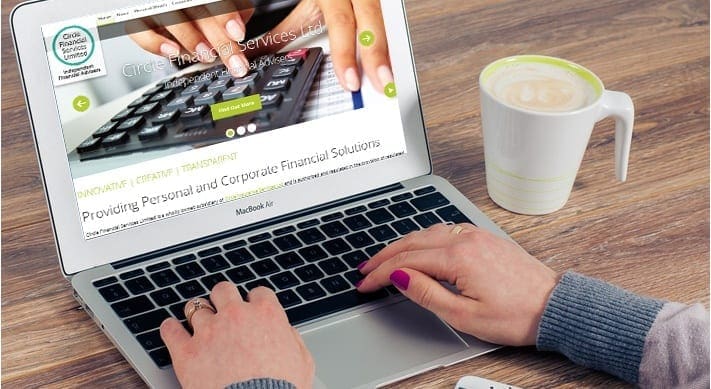 6 14 - circle insurance services plc Circle finance services web design