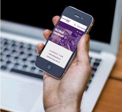 Classicline insurance mobile view