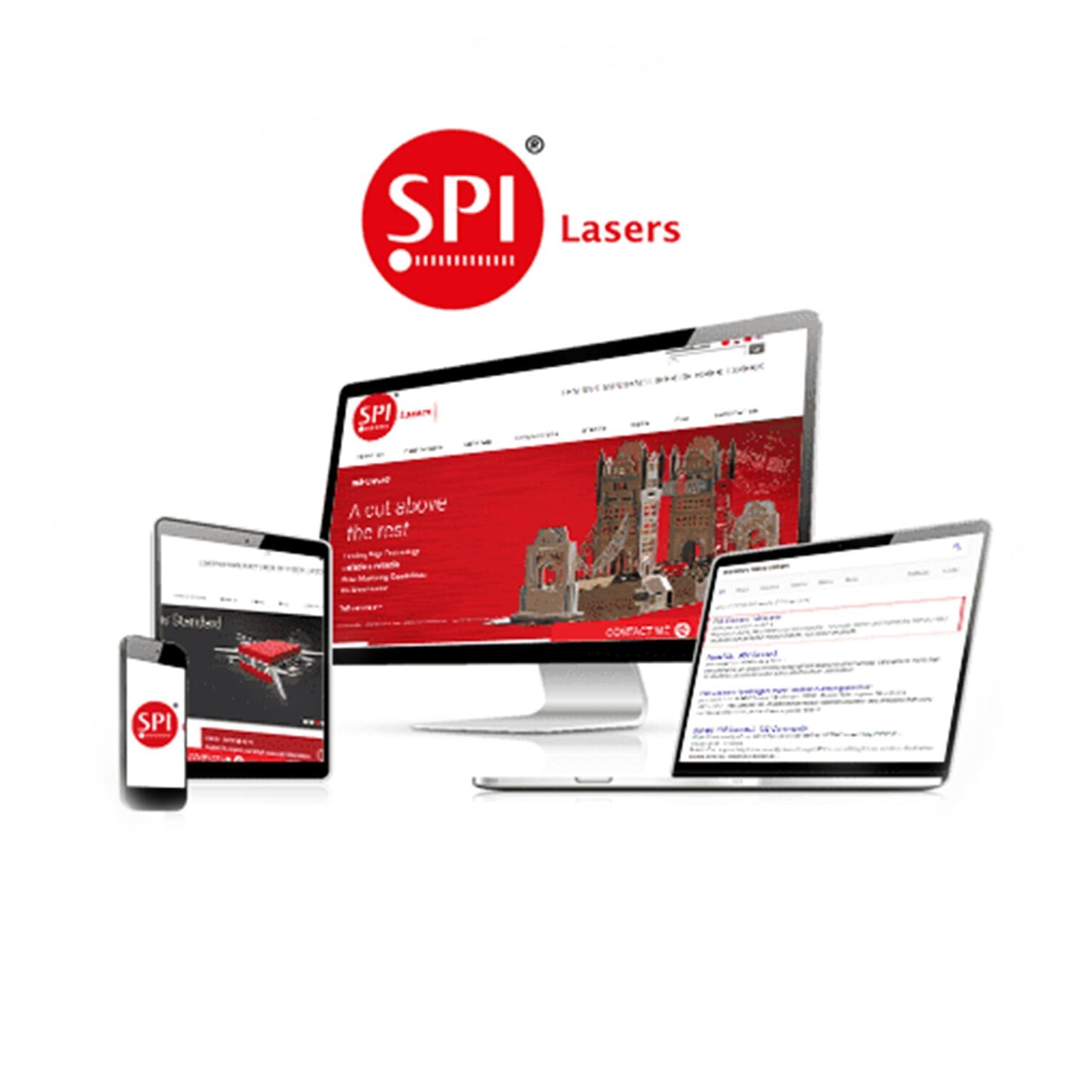 Profile mockup spi lasers - spi lasers