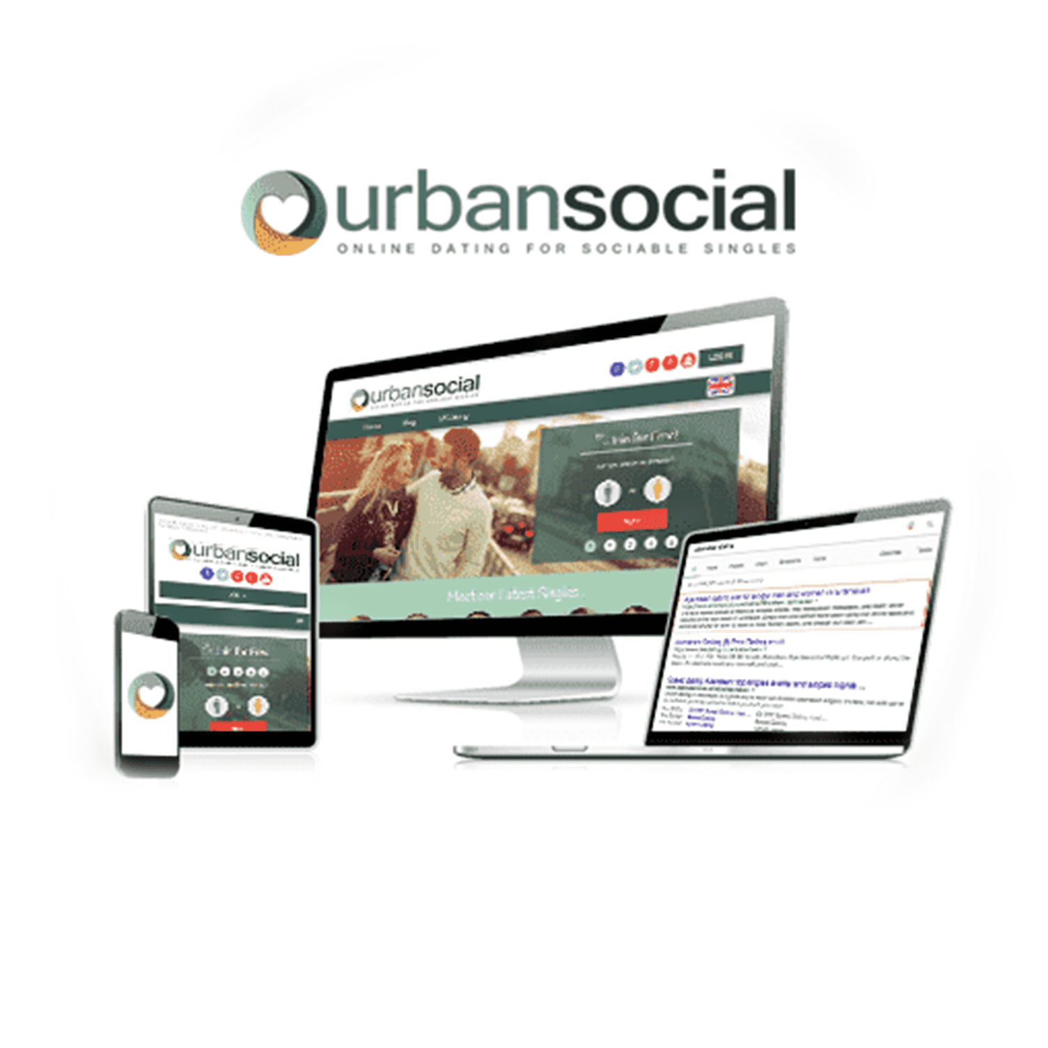 Profile mockup urban social - urban social