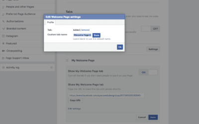 How to Change a Custom Tab, Welcome Page or Static HTML (iframe) on Your Facebook Business Page