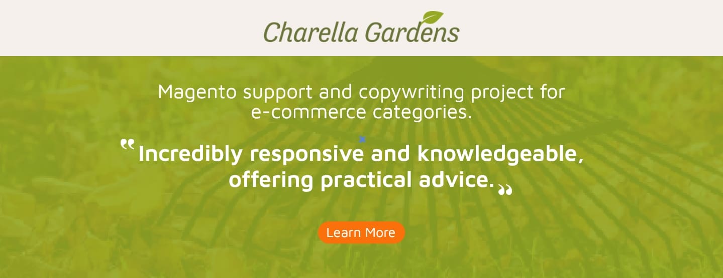 Charella gardens banner