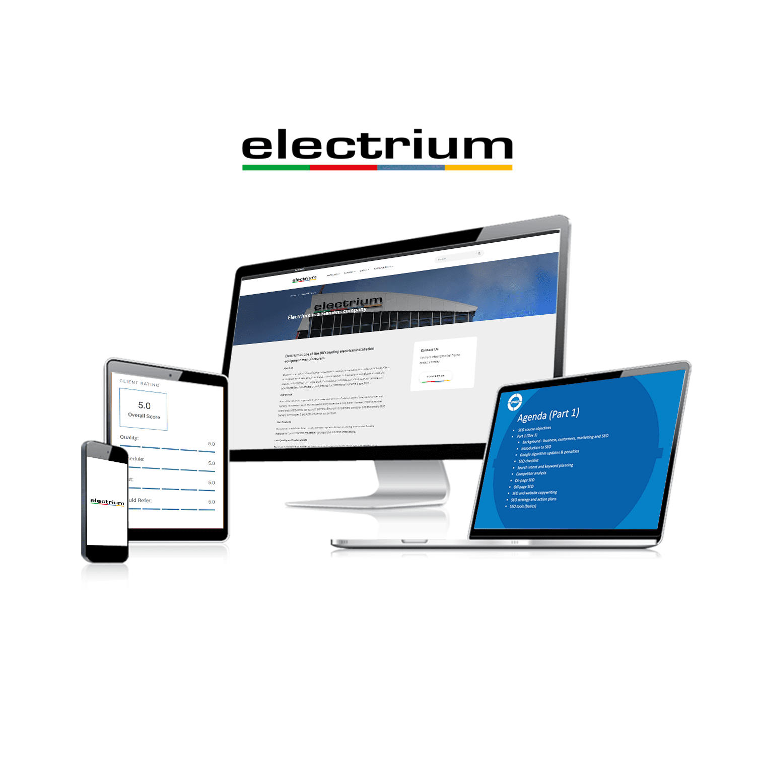 Profile mockup electrium - electrium