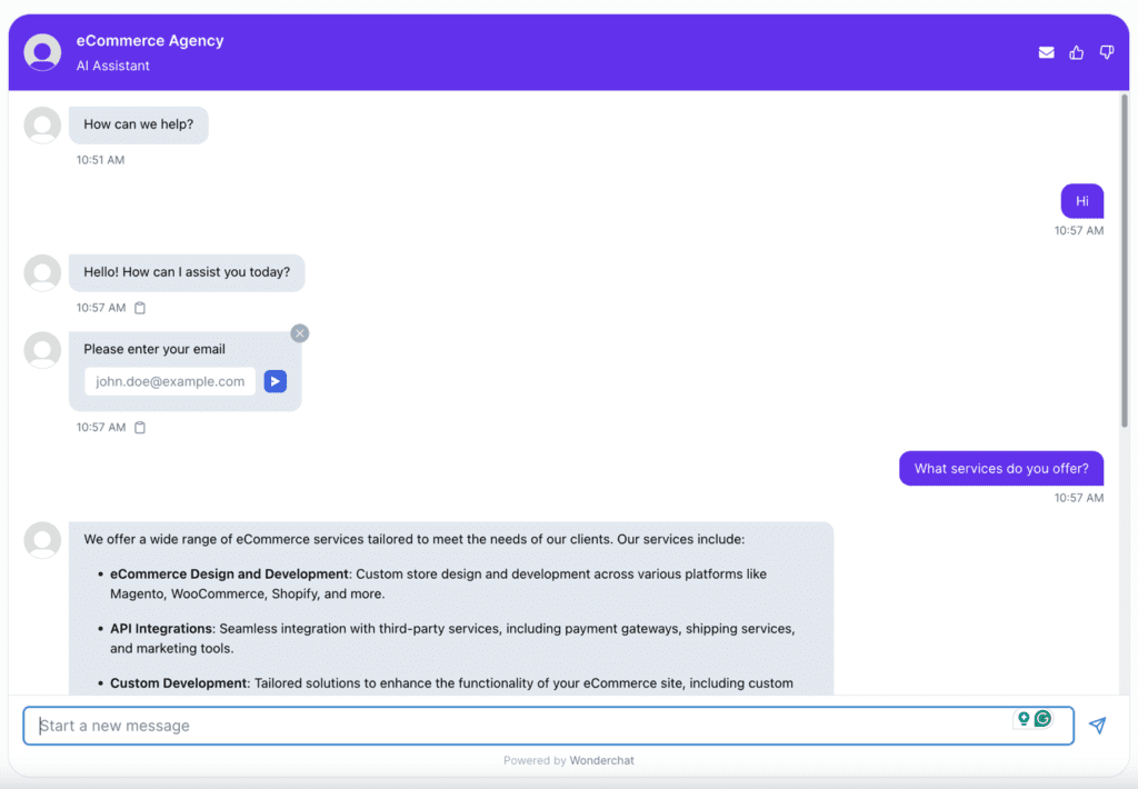 Wonderchat preview