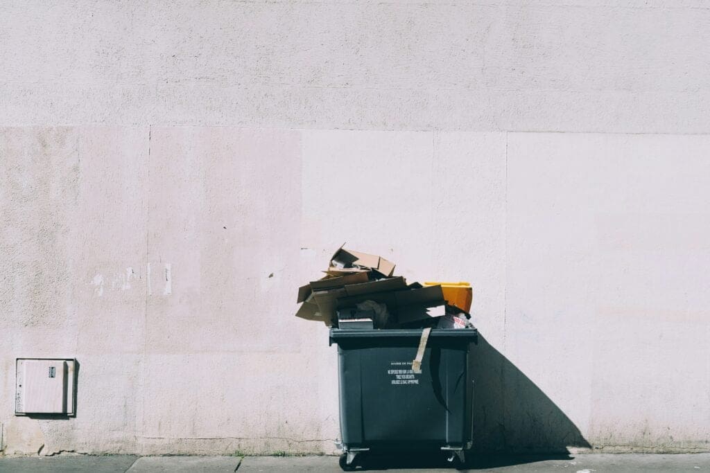 Excess waste is a big problem in sustainable ecommerce