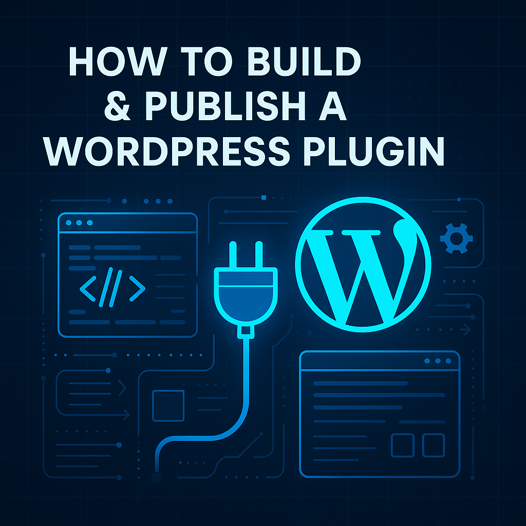 How to build & publish a wordpress plugin How to build & publish a wordpress plugin