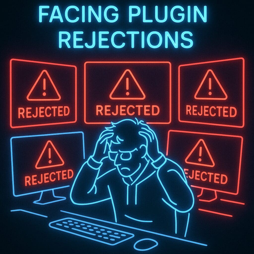 Wordpress plugin rejections Wordpress plugin rejections