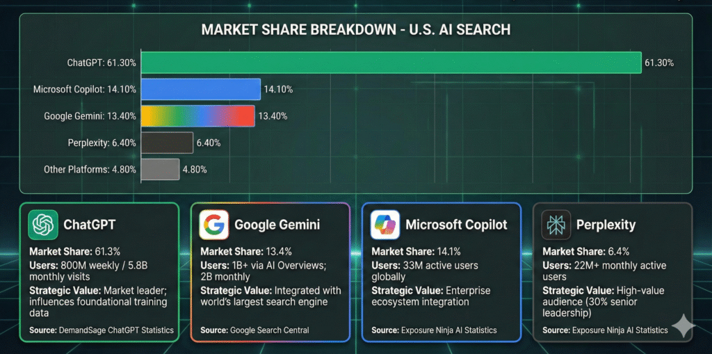 Ai search landscape 1 - from seo to geo: the ultimate ai seo guide (ai mode, ai overviews, rag, aio, aeo & llm seo) Ai search landscape